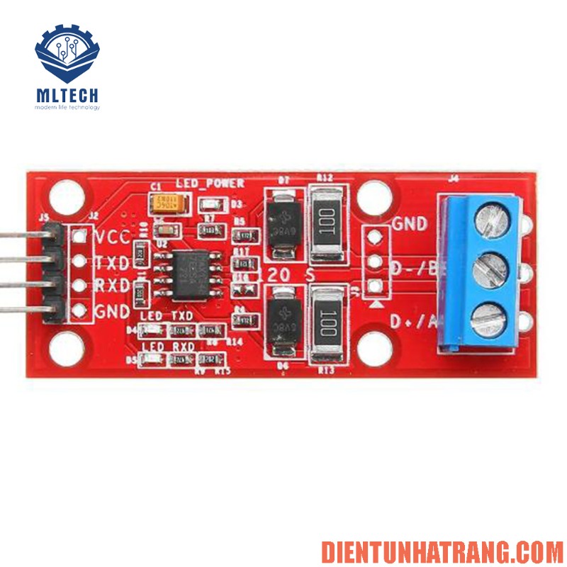 TLL/UART to RS485